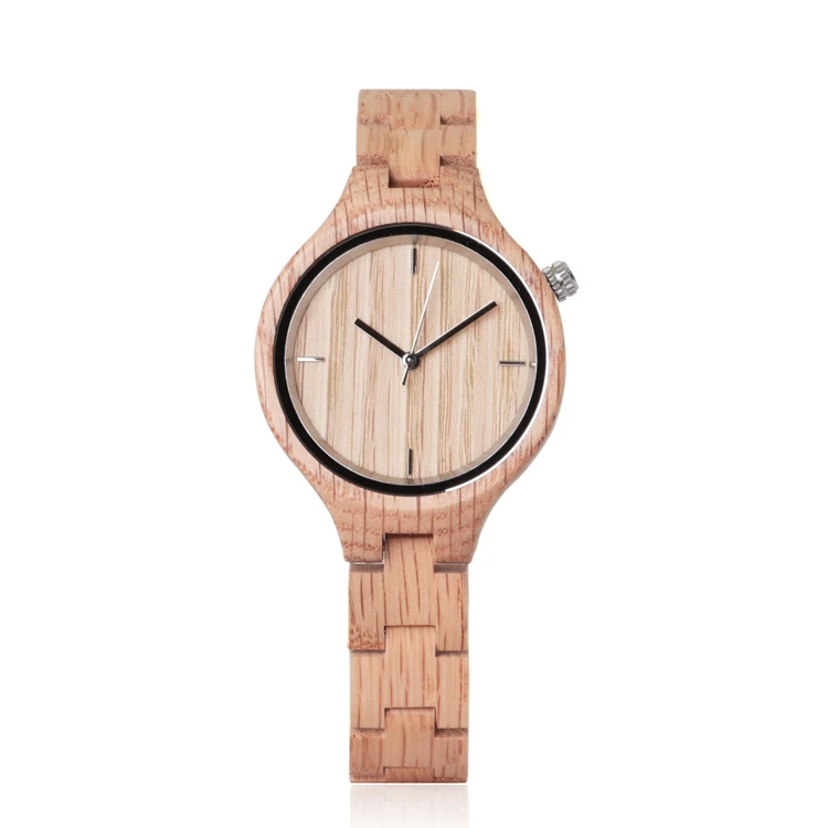 

Brand luxury watch women hot selling young fashion wooden watches holzuhren armbanduhr holz wood