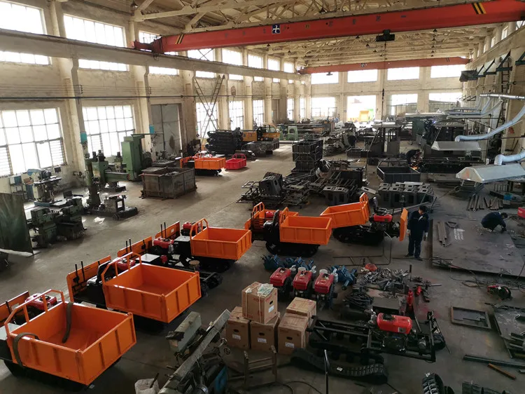 crawler dumper truck