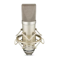 

Hot sale PC microphone condenser microphone with stand for computer 3.5mm karaoke microphone Live broadcast