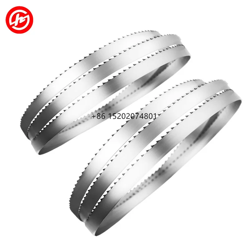

High Speed Steel Frozen Meat Bone Food 5/8 1600MM-3930MM Saw Blade Bone Sawing Machine Band Saw Blade