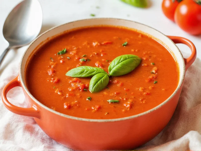 Fresh Tomato Basil Soup: Perfect Homemade Recipe Guide