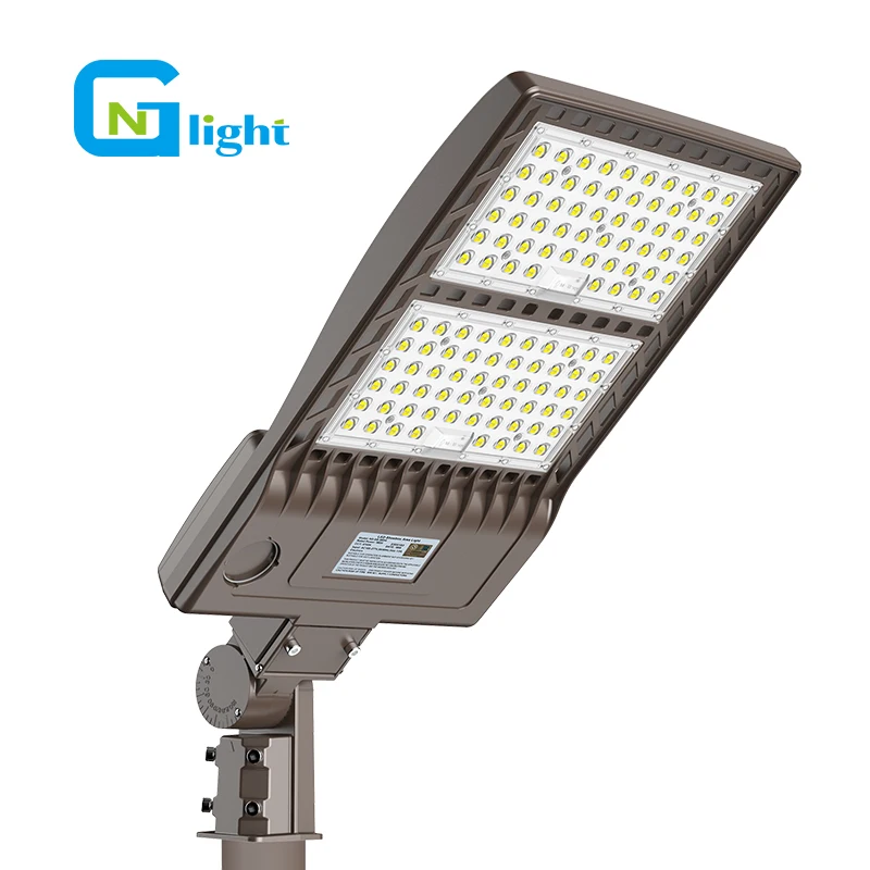 

UL DLC HPS 1000W LED Area Light Shoebox Outdoor Parking IP65 240W AC347C 480V led shoe box fixture