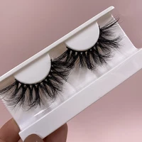 

Custom eyelash packaging box free sample wholesale wispy 25mm false lashes bulk 3d mink eyelashes vendor