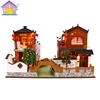 Hoomeda diy miniature wooden dollhouse lighting home gift articles