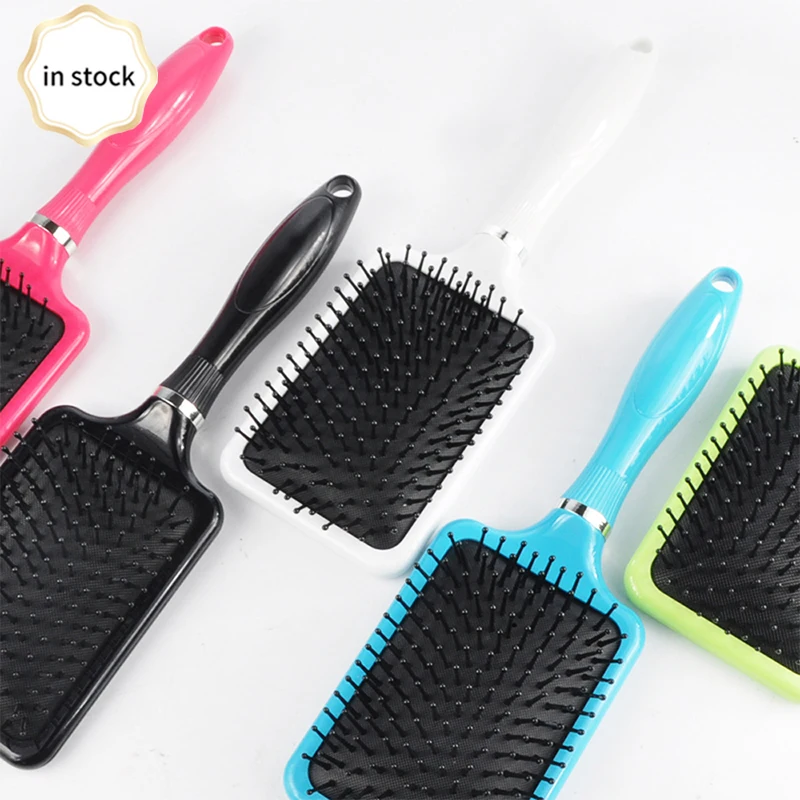 

NEW Wholesale Hot Selling Eco-friendly Custom Color Waterproof Massage Plastic Portable Detangling Hair Brush