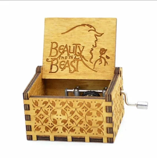 Wholesale Cheap Mini Wood Hand Crafts Music Boxes For Christmas Gift