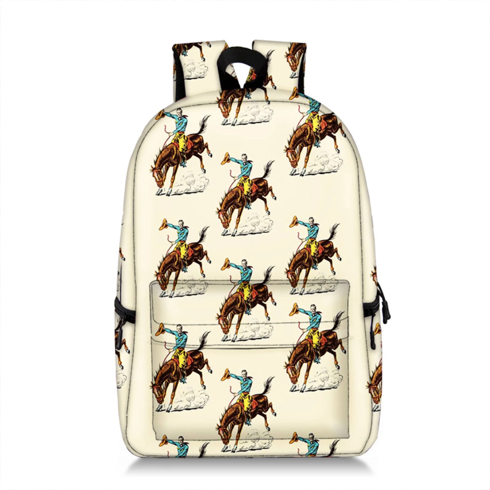 

Dream.G RTS Cowboy Style Backpack Student School Bag