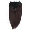 100 human hair half wig clip in hair extensions for black women
