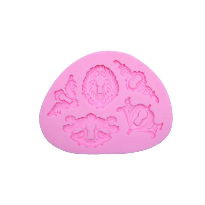 

Gothic Shape DIY Cake Decoration Silicone Fondant Mold for Baking Pastry Cake Tools Bakeware Mould Making 3d Crafts Molds