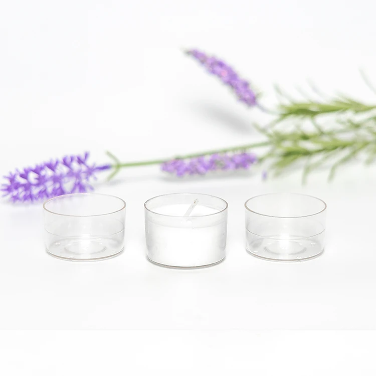 

home decorate clear polycarbonate pc plastic tealight candle cups