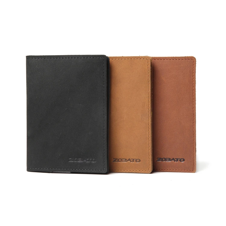 

Men's Minimalist Genuine Leather Card Wallet Convenient Travel Small Casual Wallet Card Holder, Customized color