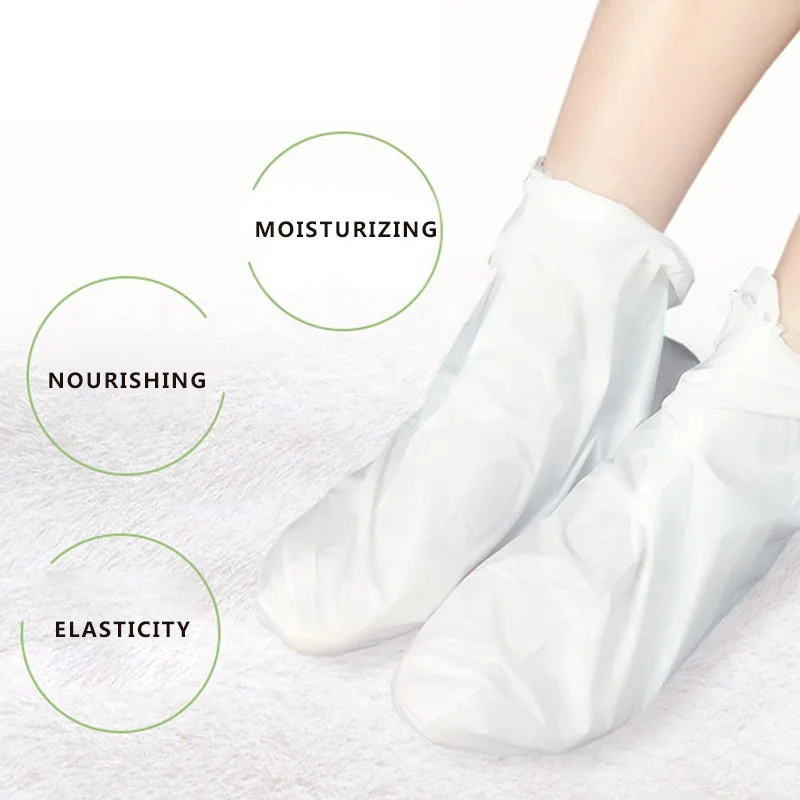 

OEM/ODM Feet Treatment Lavender Vegan Collagen Repairing Whitening Moisture Exfoliating Peel Foot Mask