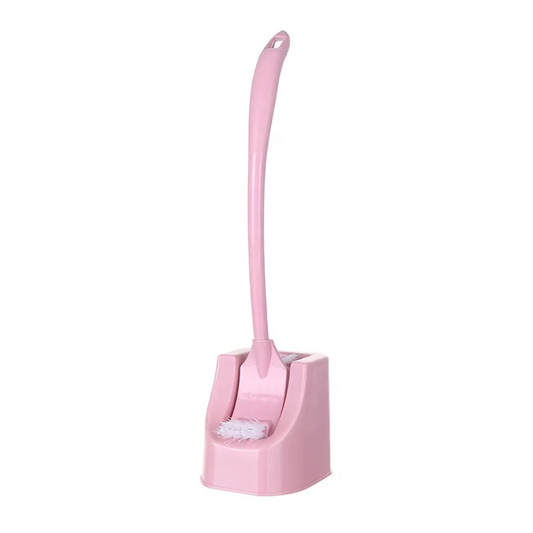 

Wholesale Amazon Best Sale Product Cheap Eco-friendly Household Toilet Brush Toilet Cleaning Brush Bathroom Long Handle Brush, Green skyblue pink