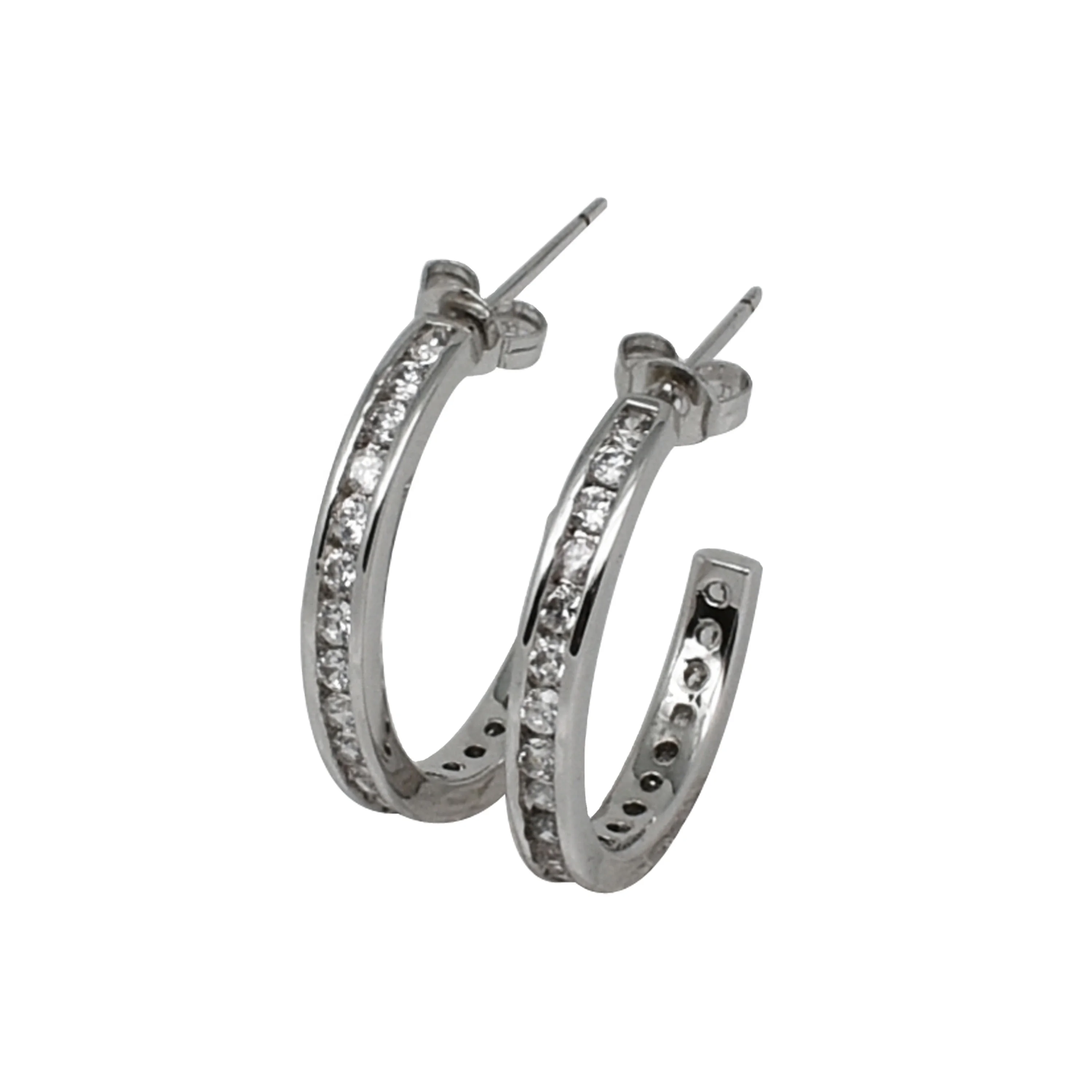 

Purchasing Guangzhou Jewelry 925 Silver Vintage CC Earrings Stud Women, Picture