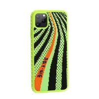 

Joyroom new luminous unique weaving fabric 3d sneaker fashion mobile phone protection case for iphone 11 Pro Max 5.8 6.1 6.5