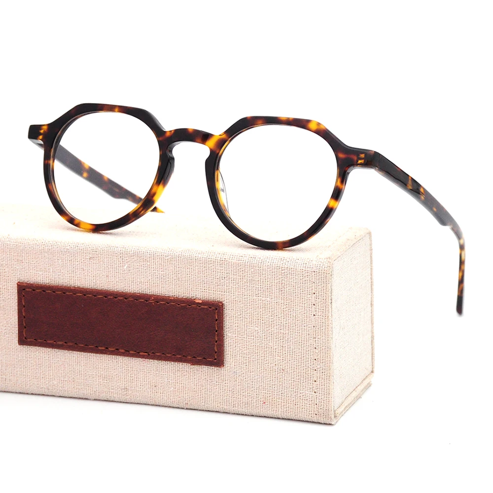 

Top Grade Frames Reading Glasses handmade acetate Optical Eyeglasses, Black,yellow,brown,white