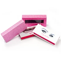 

premium eyelash packaging customised lash boxes silk 25mm false eye lashes