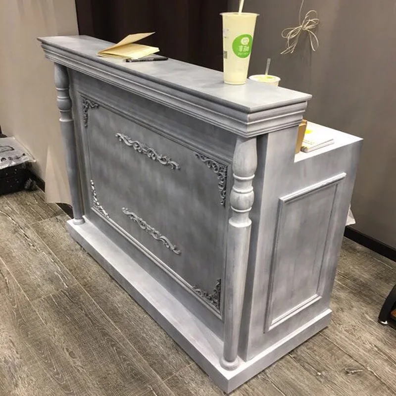 Beauty Shop Counter Design Antique Salon Reception Desk Buy Salon
