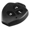 Hot selling No embryo and replacement remote control auto key 2 3 4buttons blank transponder car key shell case For Toyota