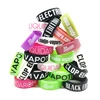 Original Silicone Vape Band Ring E Cigarettes Decorative Vape Bands Customized Logo Vapeband