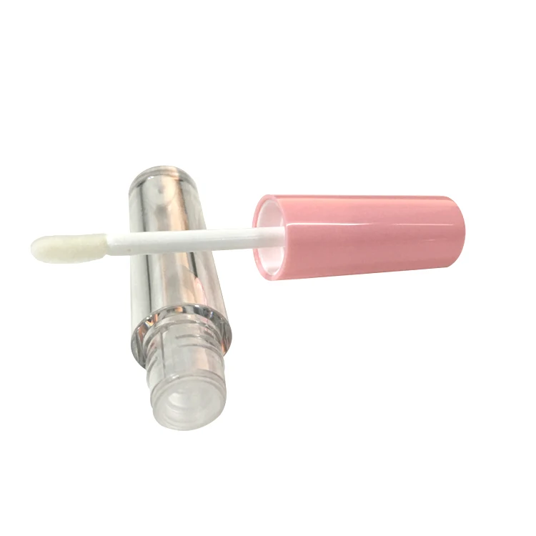 pink cap lipgloss tube