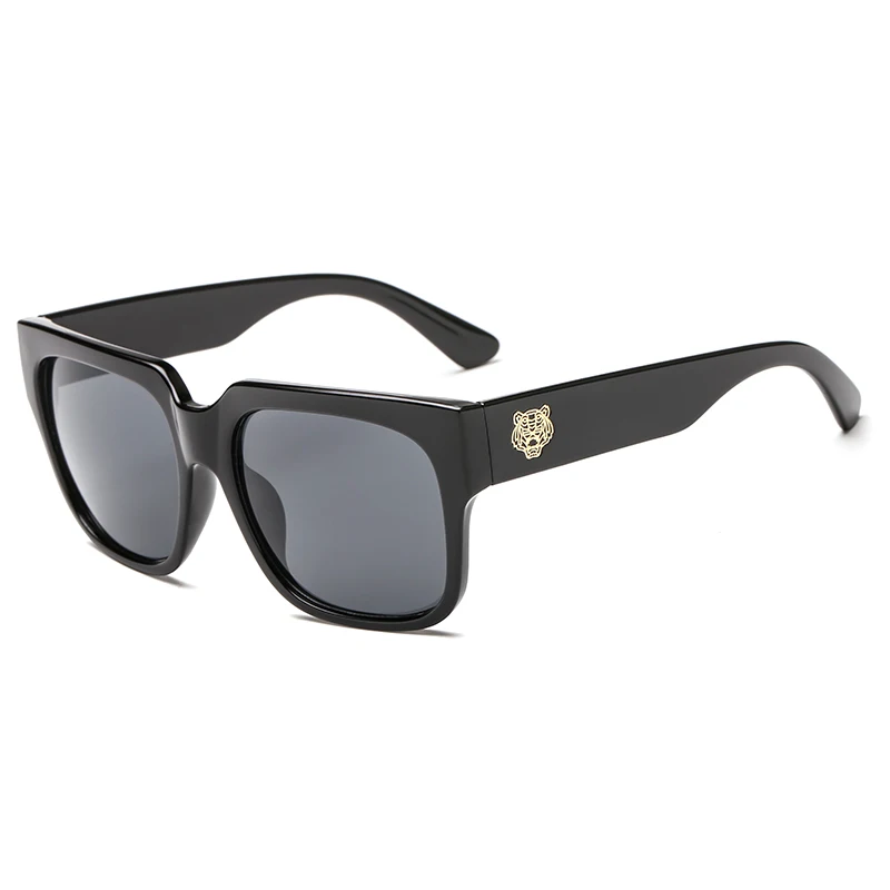 

THREE HIPPOS Sunglasses Wholesale Custom Logo Shades Luxury Classic Trendy 2020 New Arrivals Men Sun Glasses, 3 colors for choose