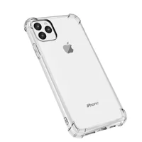 

For iPhone 11 Pro Max Case Shockproof Airbag Corner Crystal Clear Soft TPU Bumper Phone Cover Cases For iPhone 11