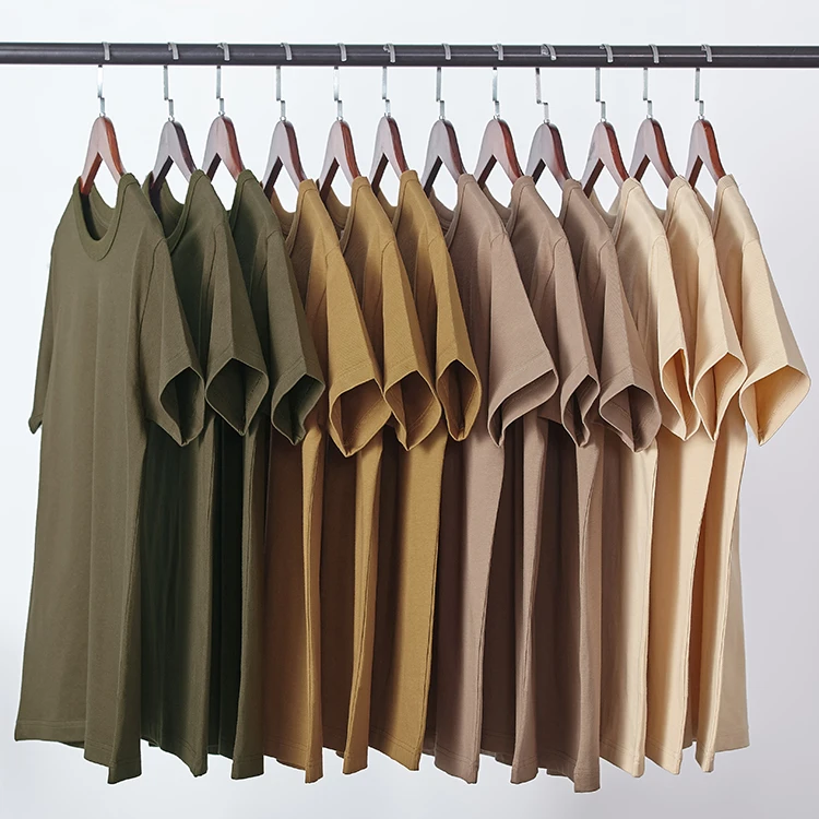 

YLS Wholesale Mens Custom Private Label 100% Cotton Slim Fit Blanks T Shirt