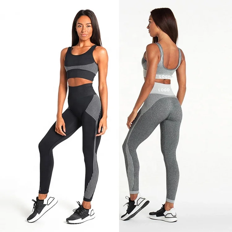 

Wholesale 2020 Eco Friendly Female Women Ladies Fit Cheap Fitness Gym Yoga Wear, Different color available