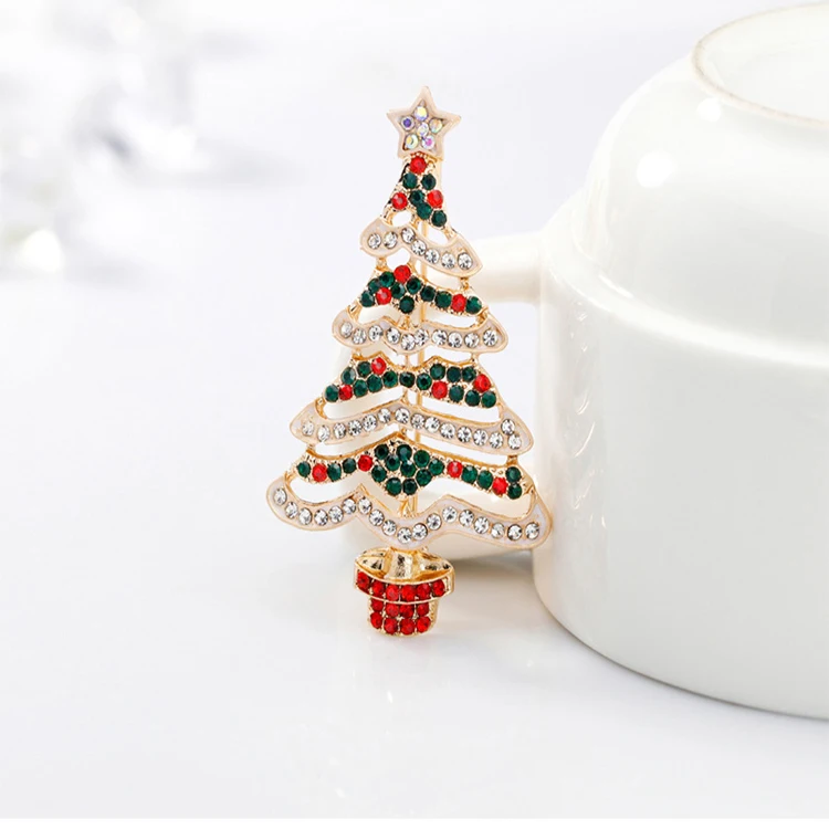 christmas brooches and pins
