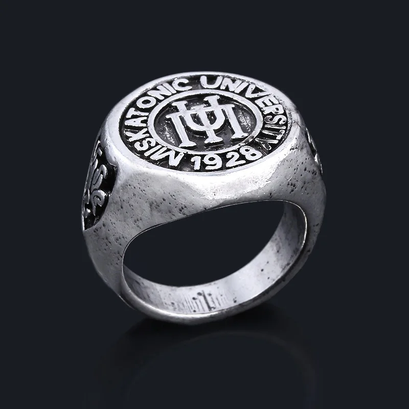 

Cthulhu Mythos Miskatonic University 1928 Mental Ring For Men Gifts
