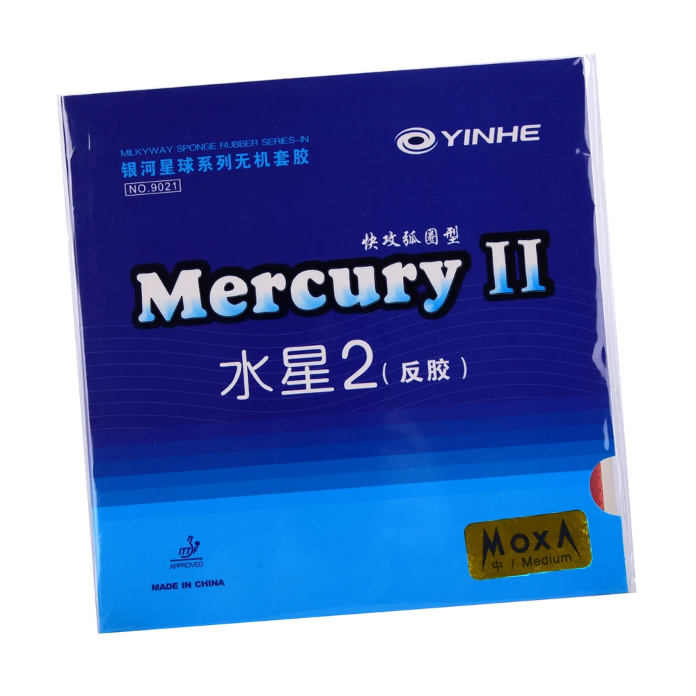 

Free shipping Galaxy MilkyWay Yinhe Mercury 2 hard soft best table tennis rubber