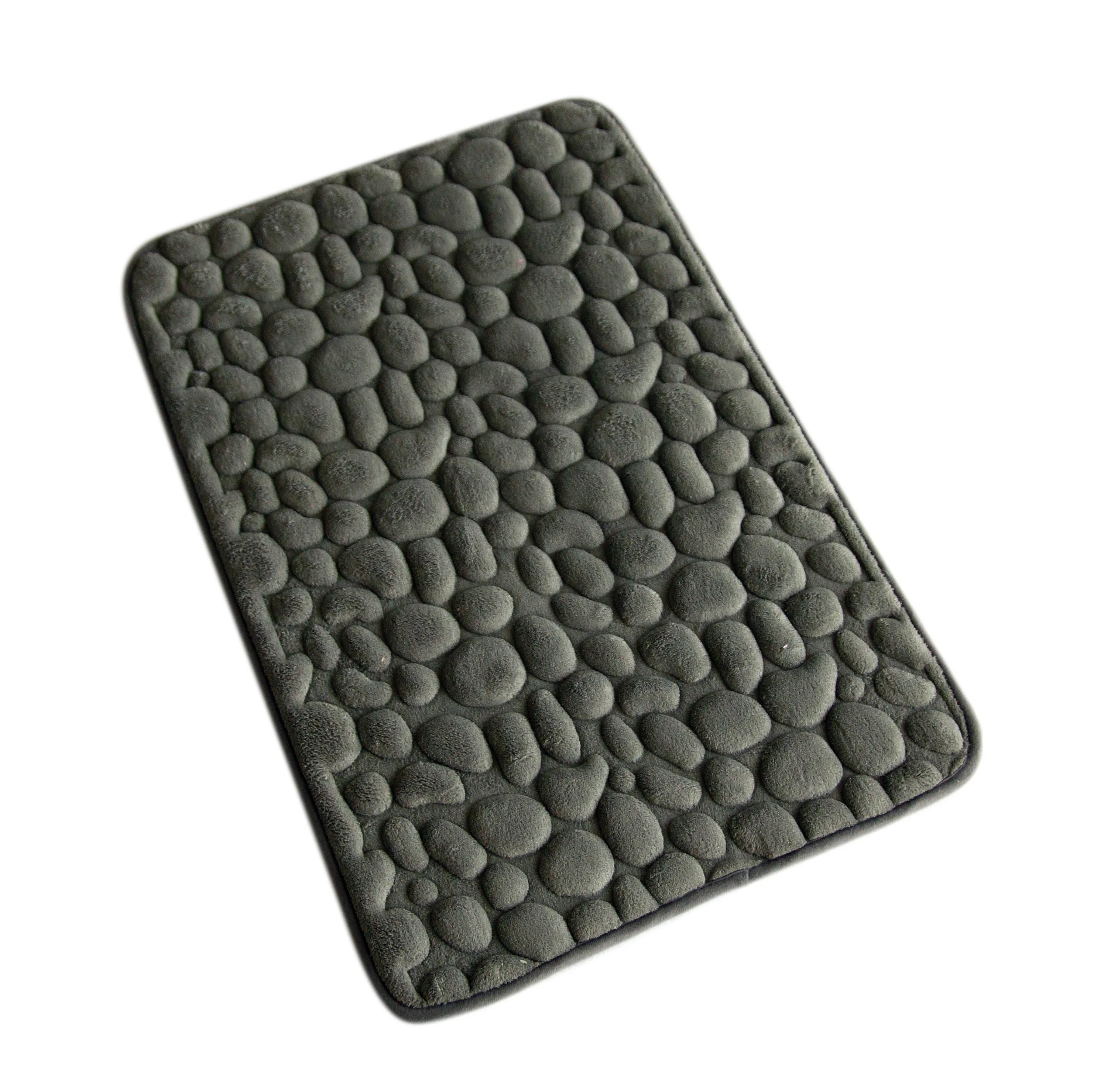 

Anti slip Waterabsorb microfiber memory foam bath mat non slip floor mat shower custom print bath mat china online amazon, Customized color