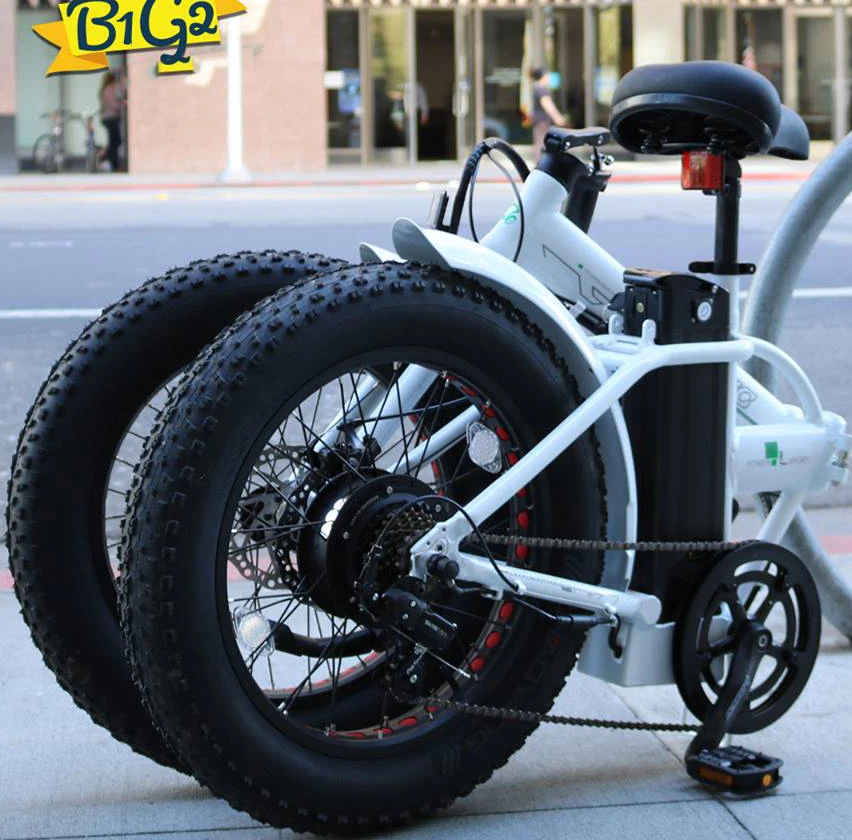 

New Coming Small Wheel 500w Electric Bike Folding Fat Tire e bike Bicycle with CE