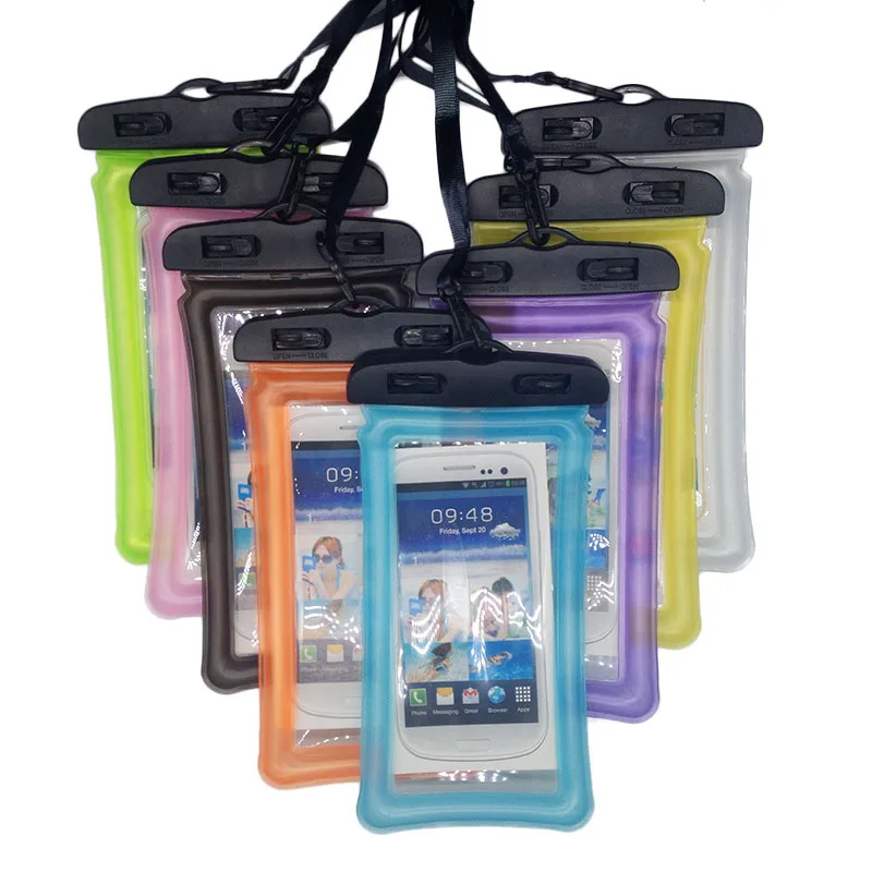 

Wholesale Protect Cell Phone Floating mobile phone Waterproof Case PVC Waterproof Bag Waterproof Pouch