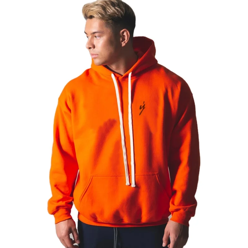 

Hoodies manufacturer OEM custom logo 80% cotton drop shoulder mens oversized pullover hoodie, Customized color