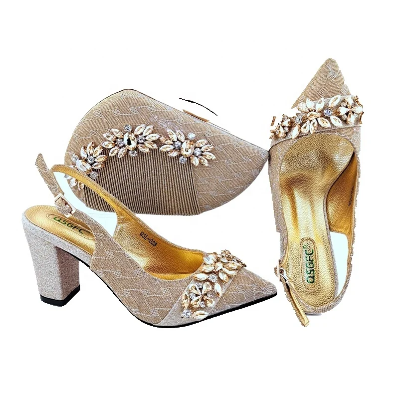 

Italian Shoe And Bag Set For Party Ladies Shoes African Women Shoes 2021, Black,gold,magenta,peach,pink,royal blue,sliver,wine