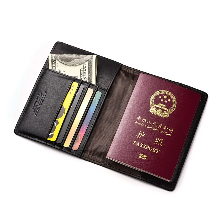 

Wholesale importer latest stylish branded vintage genuine leather credit card holder wallet travel thin male men rfid wallet, As per picture