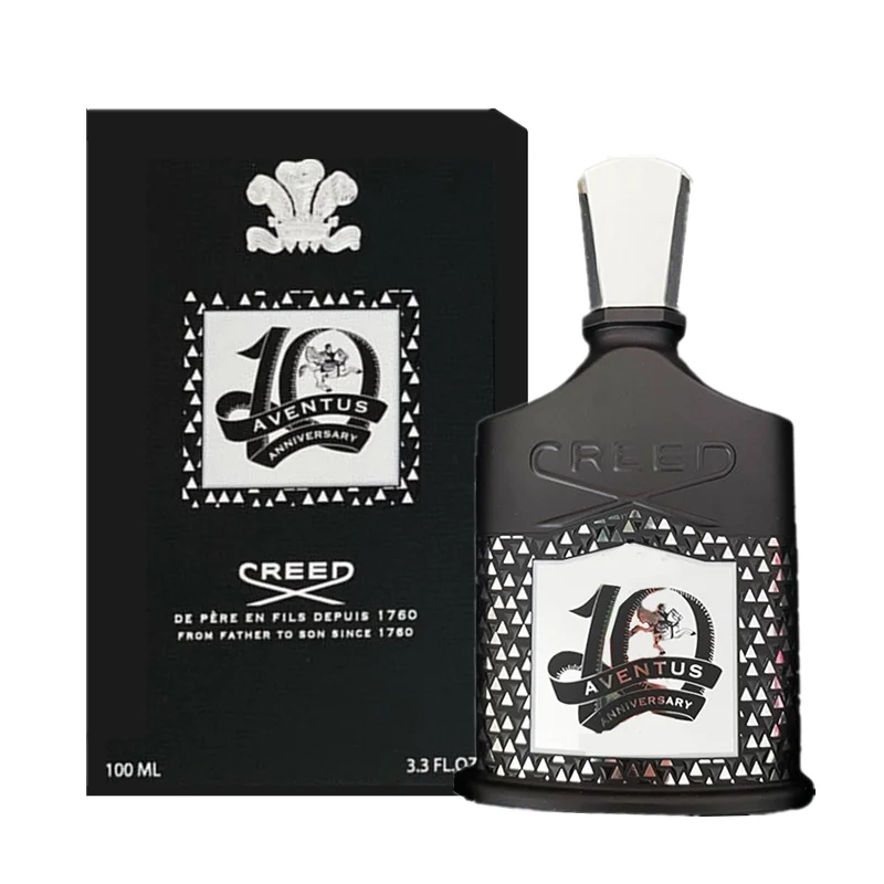 

Men's Fragrance 100ml Creed Aventus 10th Long lasting smell perfume cologne Body spray Original Parfum One drop Fast delivery
