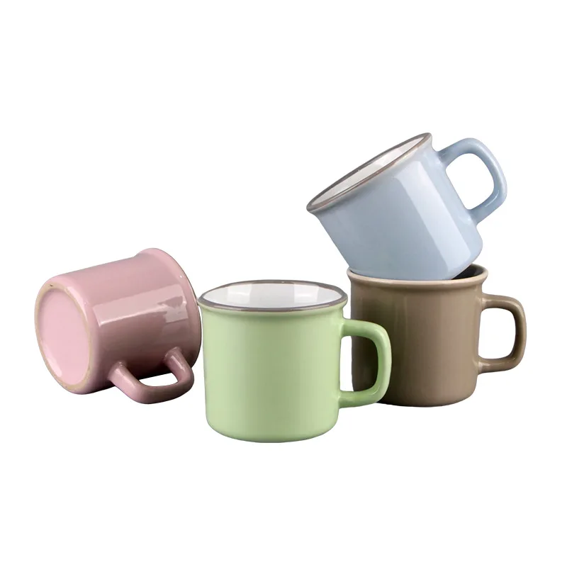 

OEM customized blank printed ceramic mug wholesale custom logo plain coffee cheap ceramic mug, Customized color