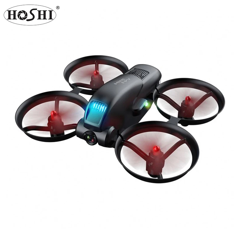 

HOSHI KF615 Mini Drone 720P Dual Camera WiFi Fpv Pressure Height Maintain Foldable Quadcopter RC Drones Toys Gift, Black