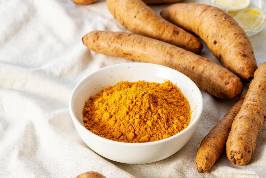 Comparison of turmeric supplements for joint pain relief showing different formulations