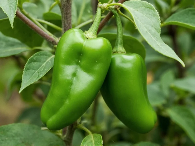 Poblano Peppers: Mild Heat Level Explained (1,000-2,000 SHU)