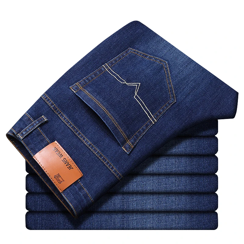Chinese Men Stylish Urban Boy Fashion Cargo Wholesale Turkey Designer Men's Manufacturer pants Elastic Jeans men denim trousers