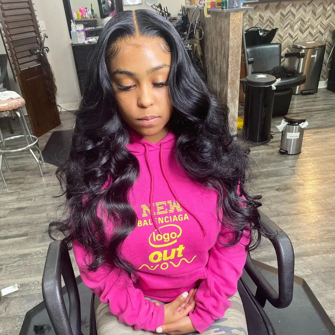 

human hair extension for black non remy loose wave cambodian human hair virgin brazilian cuticle aligned hair bundles