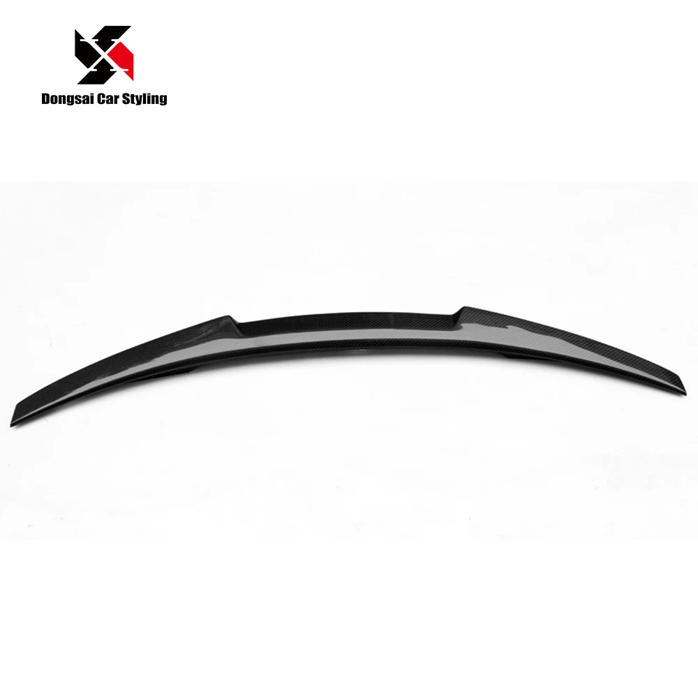 

M4 Style Dry Carbon Fiber Rear Trunk Tail Wing Lip Boot Spoiler Ducktail for Audi A3 S3 RS3 8V 2013-2019