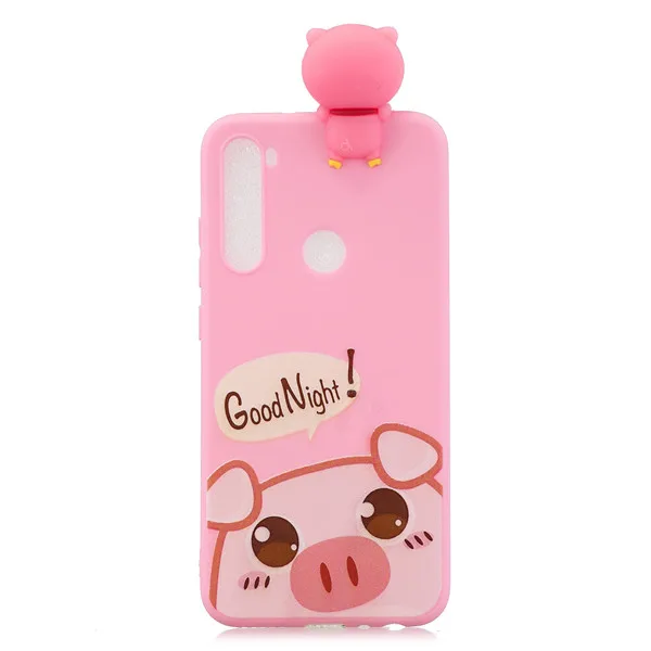 

Waterproof full protective silicon cartoon phone case cover for Redmi note 8 T