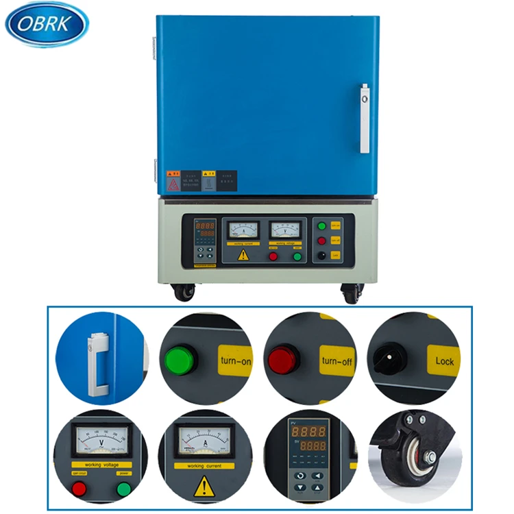 Muffle Furnace Muffle Furnace 1200 Degree High Temperature Digital Lab