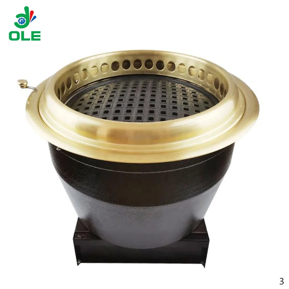 

Multiple Choice Restaurant Charcoal Barbecue Oven Smokeless Barbecue Grill Machine