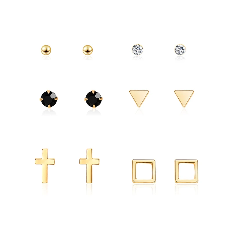 

Chinese factory wedding stud simple earring set earrings with high quality
